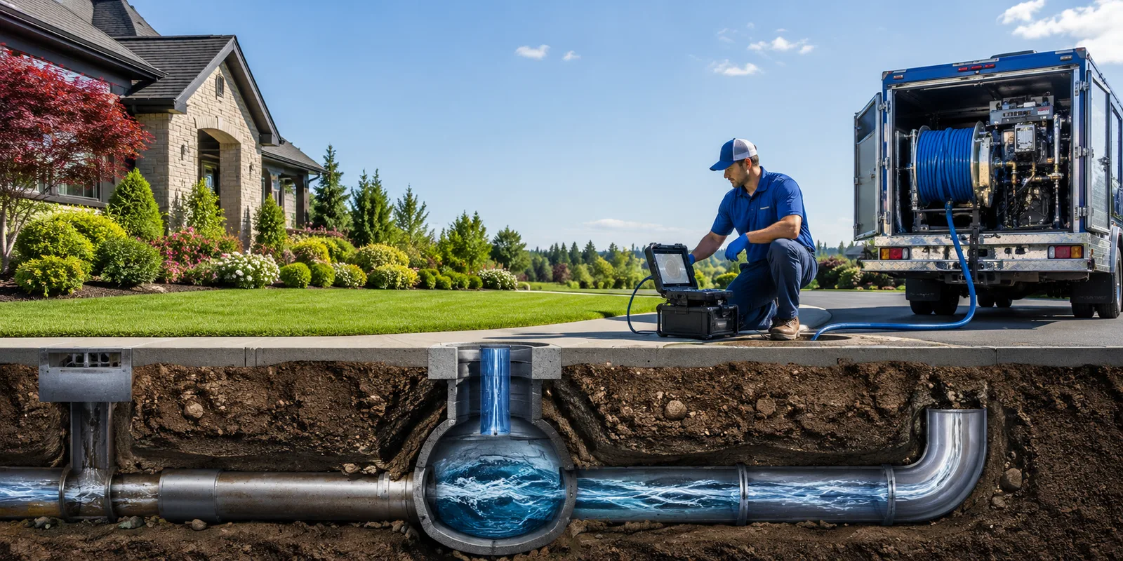 Drainage restoration information for New Eagle, PA